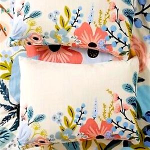 NWT Rifle Paper Co. for Anthropologie Garden Party Floral Standard Sham (2)
